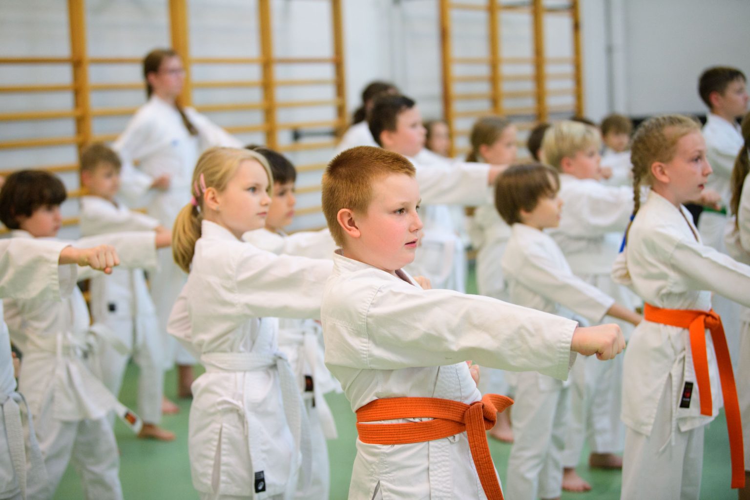 Szkola karate z Lodzi z pucharem i medalami fot Sebastian Szwajkowski 18