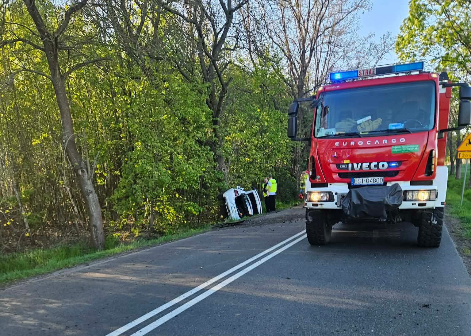 Śmierć motocyklisty pod Sieradzem