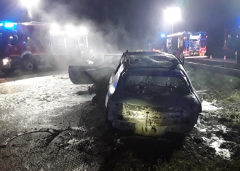 Tragiczny wypadek na A1. Jedna osoba nie żyje, trzy są ranne [ZDJĘCIA]