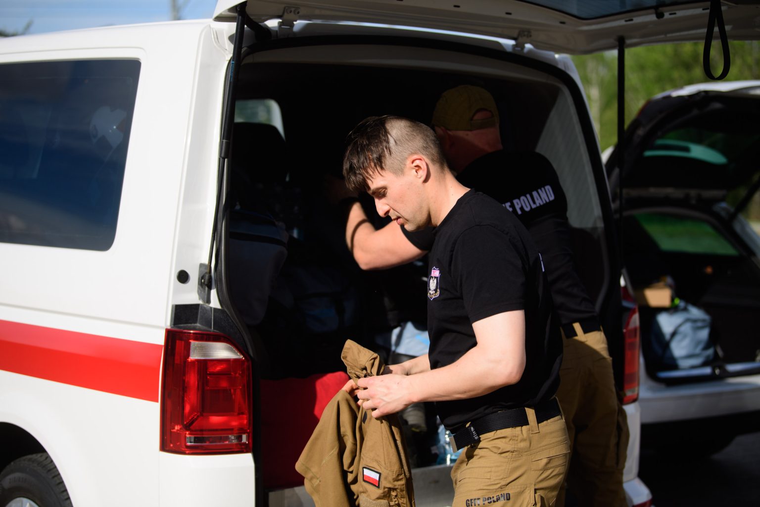 Wyjazd Strażaków z modułu GFFF z województwa łódzkiego na Lubelszczyznę fot Sebastian Szwajkowski_15 Wyjazd Strazakow z modulu GFFF z wojewodztwa lodzkiego na Lubelszczyzne fot Sebastian Szwajkowski 15