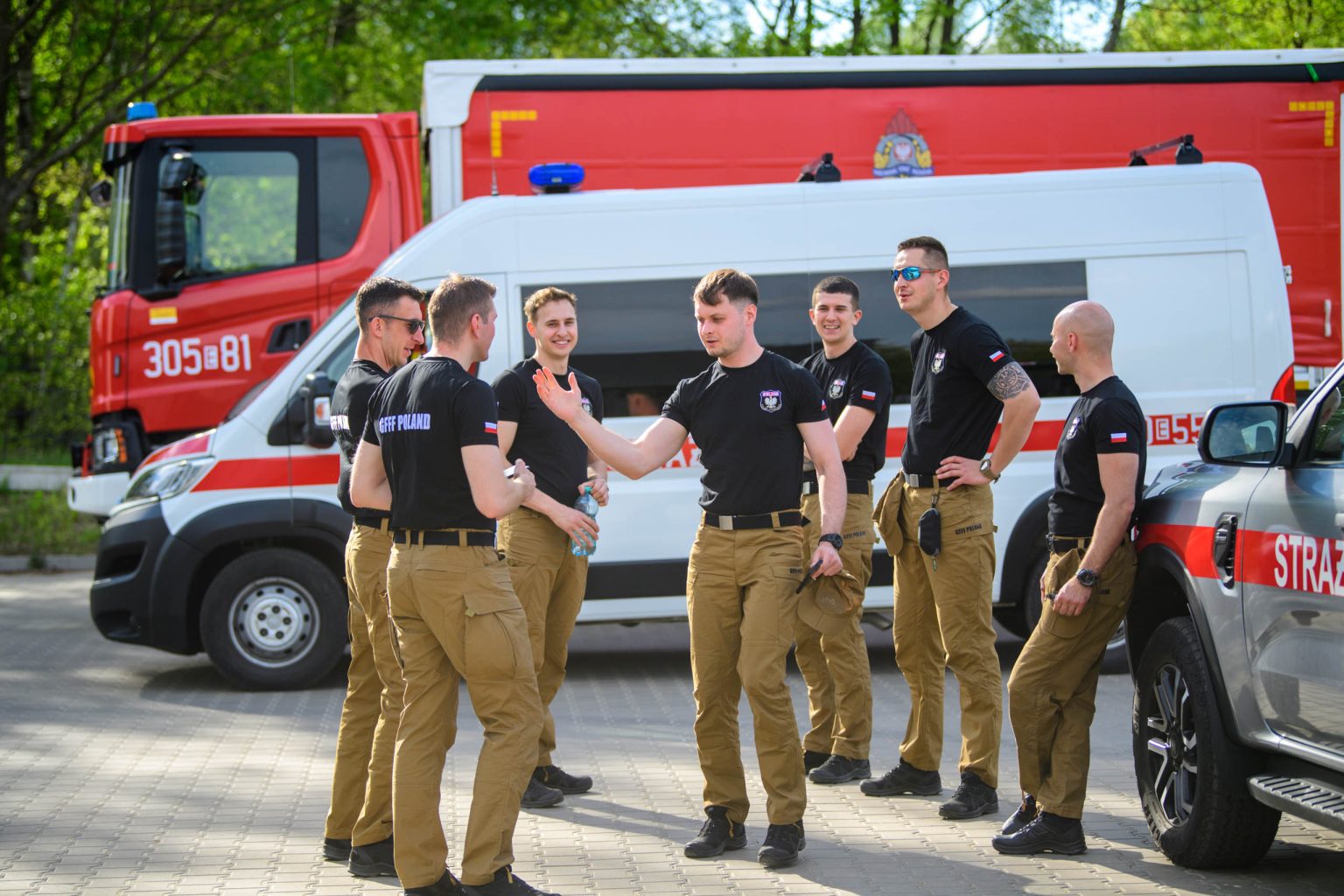 Wyjazd Strażaków z modułu GFFF z województwa łódzkiego na Lubelszczyznę fot Sebastian Szwajkowski_16 Wyjazd Strazakow z modulu GFFF z wojewodztwa lodzkiego na Lubelszczyzne fot Sebastian Szwajkowski 16