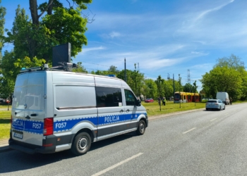 Tragedia na Rokicińskiej. 33-latek wpadł pod tramwaj, kosząc trawę
