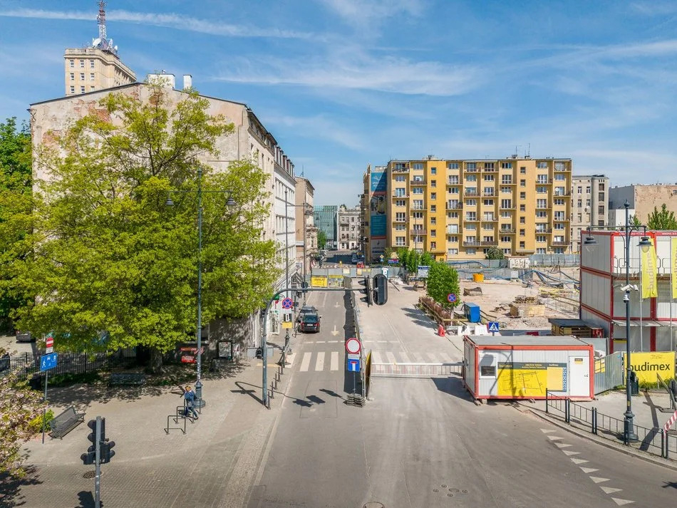 Kolej Dużych Prędkości w Łodzi. Ulica Sienkiewicza coraz bliżej otwarcia 1 Kolej Dużych Prędkości w Łodzi. Ulica Sienkiewicza coraz bliżej otwarcia