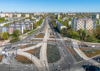 Aleja Śmigłego-Rydza przejezdna. Podobnie jak Rondo Broniewskiego i Niższa