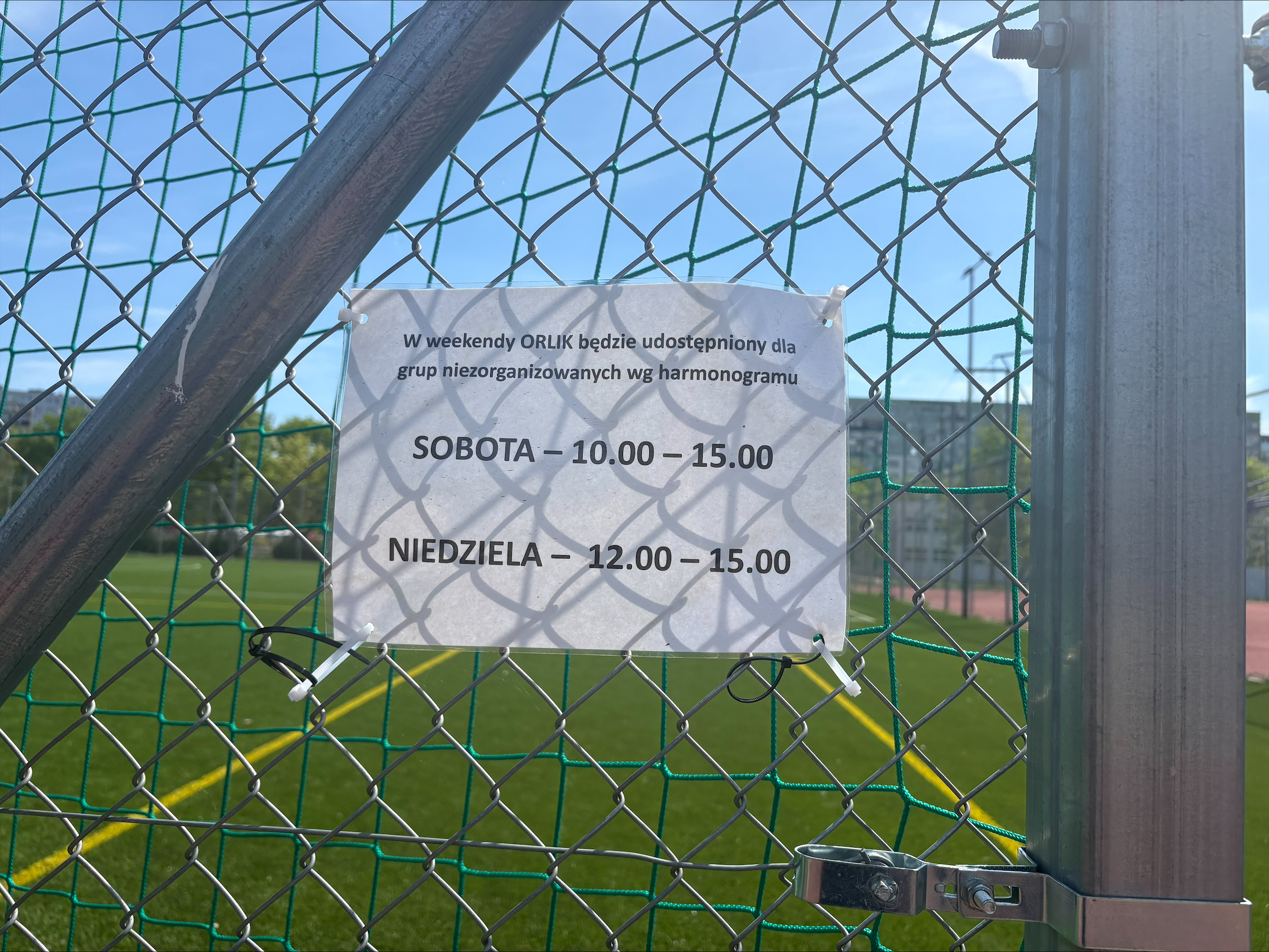 Mieszkańcy Widzewa odzyskają jeden z orlików. Wypracowano porozumienie