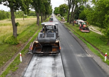 Remont ulicy Jana Pawła II w Sieradzu na finiszu