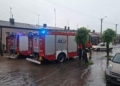 Ulewa i podtopienia w powiecie pajęczańskim. Strażacy interweniowali kilkadziesiąt razy [ZDJĘCIA]