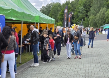 Wakacje aktywnie i bezpiecznie. Rodzinny festyn na Górze Kamieńsk [ZDJĘCIA]