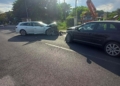 Czołowe zderzenie na DK91. Dwie osoby trafiły do szpitala [ZDJĘCIA]