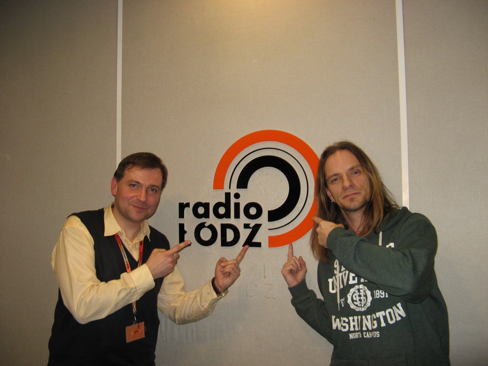 Piotr Stańczyk w Radiu Łódź z Wojciechem Łuszczykiewiczem