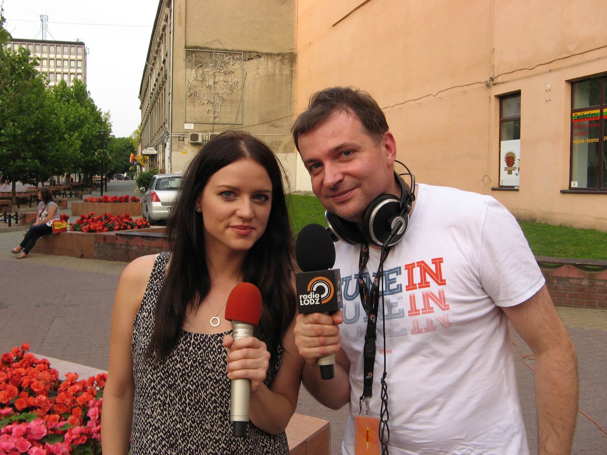 Piotr Stańczyk z Kasią Popowską
