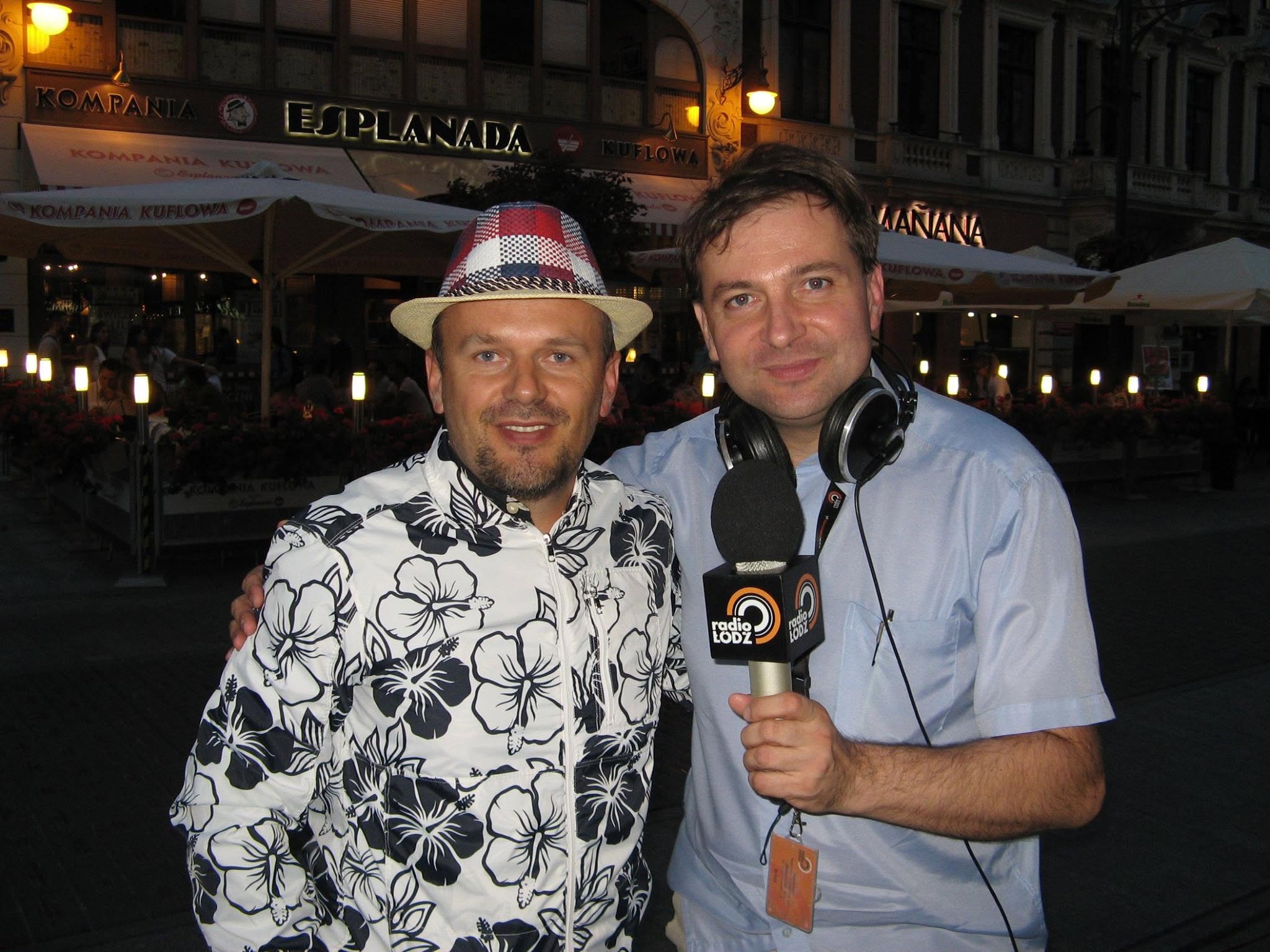 Piotr Stańczyk z Krzysztofem K.A.S.A. Kasowskim