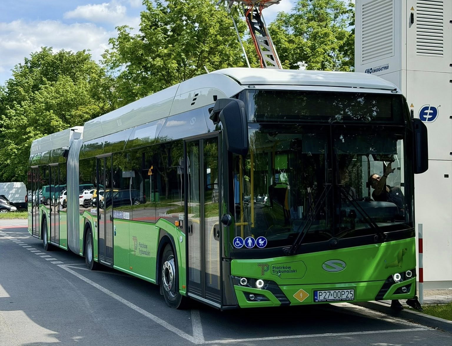 Autobus przegubowy wrócił na ulice Piotrkowa Trybunalskiego