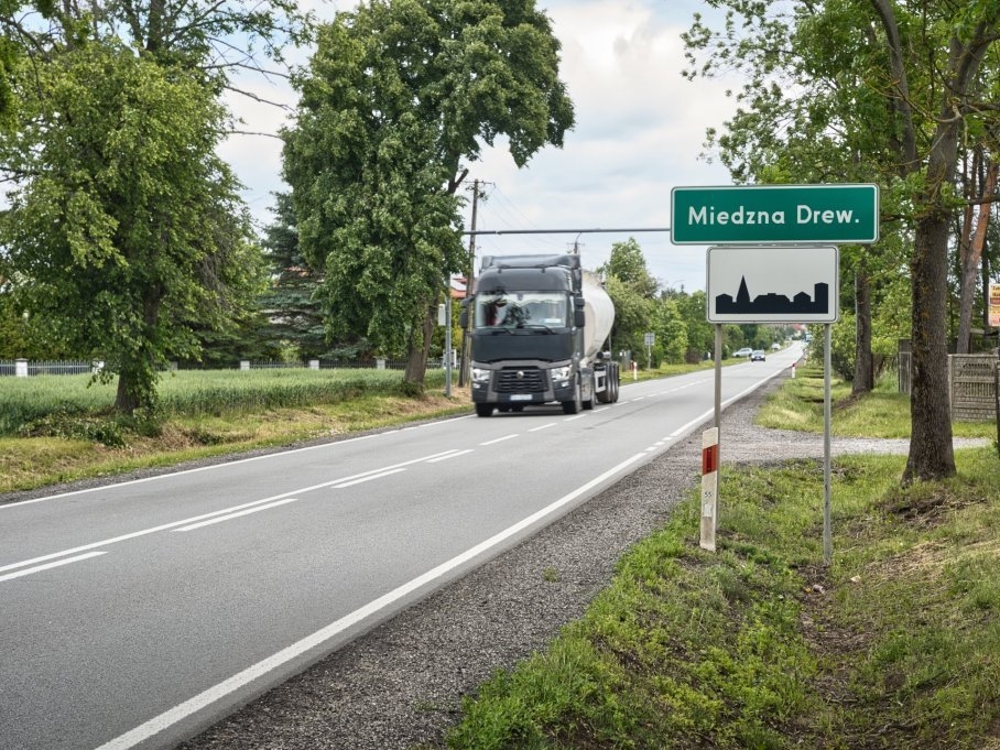 Mniej tirów i większe bezpieczeństwo. Miedzna Drewniana czeka na obwodnicę
