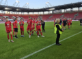 Final Wojewodzkiego Pucharu Polski 2026 w Lodzkiem Widzew II Lodz Pelikan Lowicz fot Robert Zwolinski 10