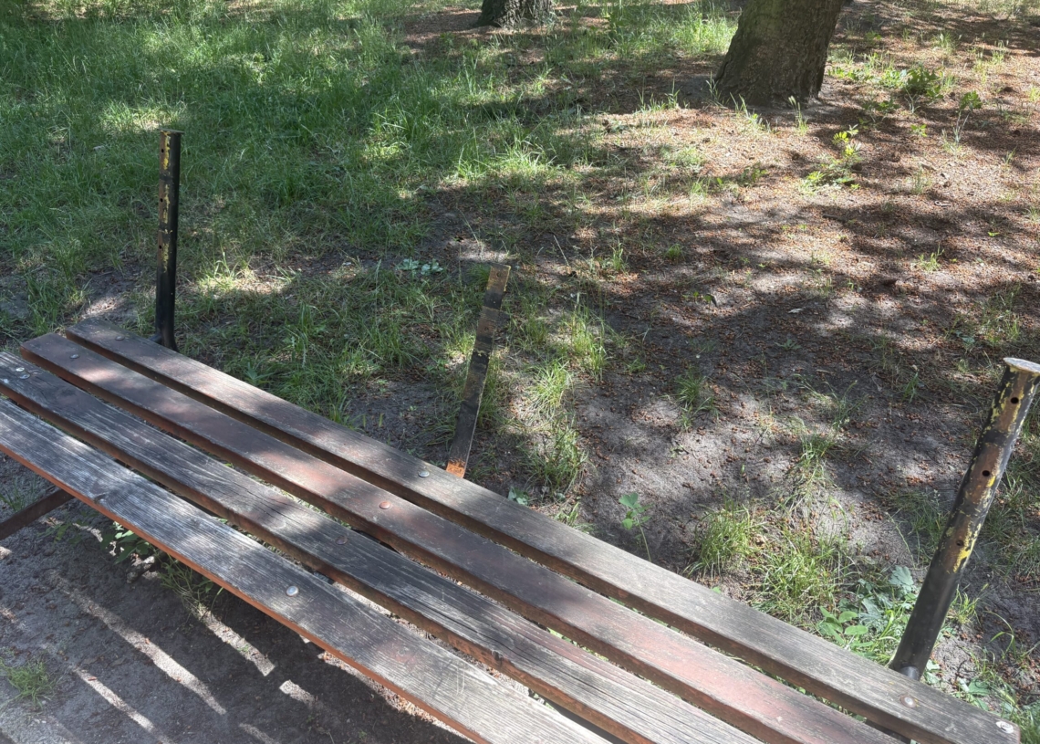 Mieszkańcy skarżą się, że jeden z parków w Łodzi jest w kiepskim stanie 1 Mieszkańcy skarżą się, że jeden z parków w Łodzi jest w opłakanym stanie
