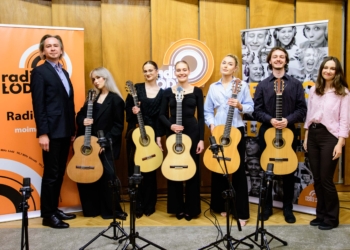 Viva el Sol! Gorąca muzyka gitarowa w Radiu Łódź, fot. S. Szwajkowski