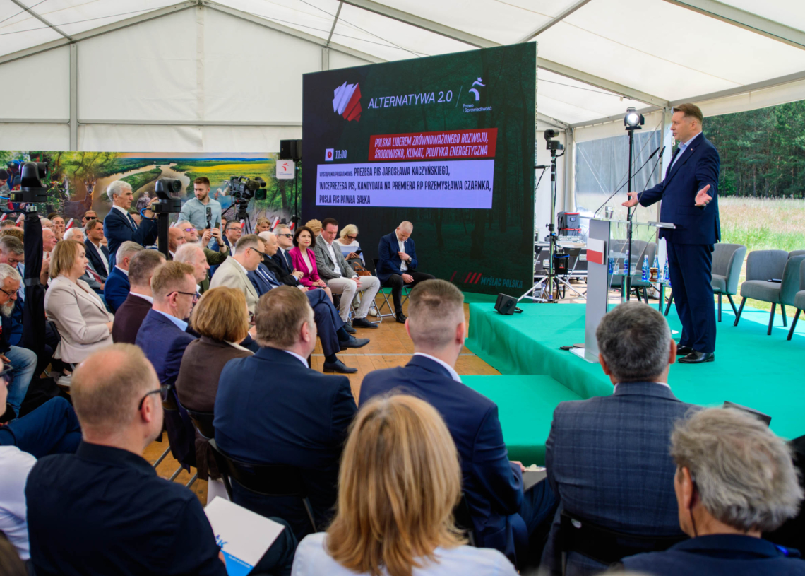 Polska opuści system ETS? Konwencja PiS-u w Łódzkiem [ZDJĘCIA]