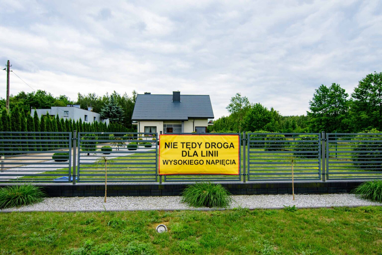 Linia energetyczna w Modlicy spotkanie z mieszkańcami fot Sebastian Szwajkowski Linia energetyczna w Modlicy spotkanie z mieszkancami fot Sebastian Szwajkowski