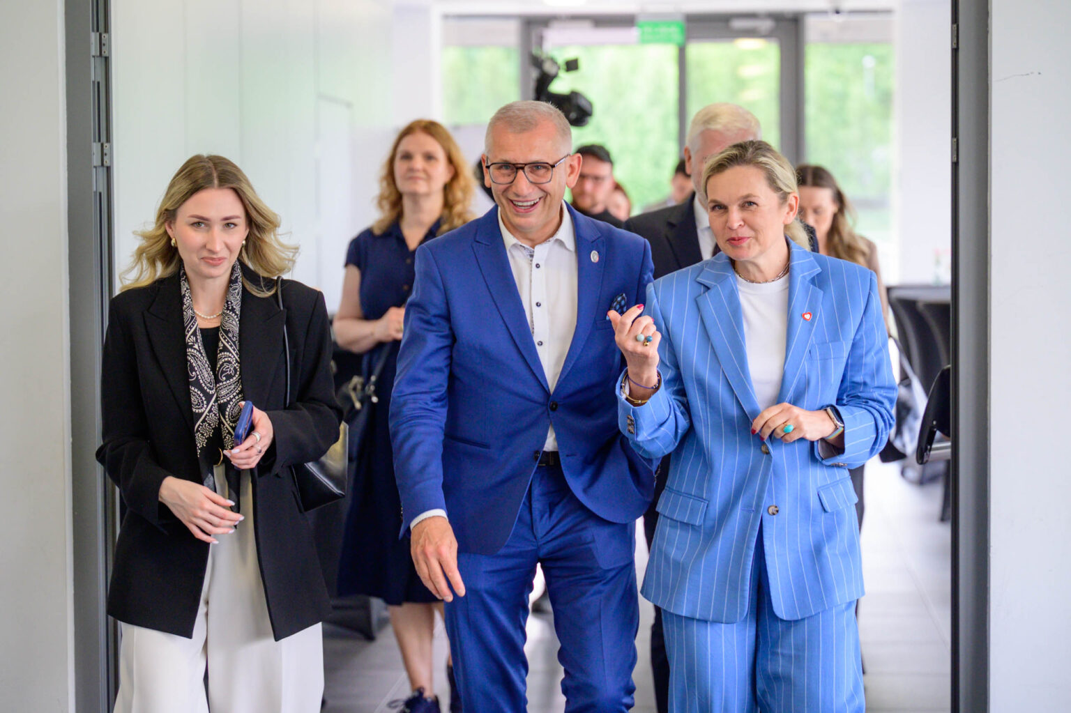 Minister Nowacka w Akademii Sztuk Pieknych fot Sebastian Szwajkowski 7