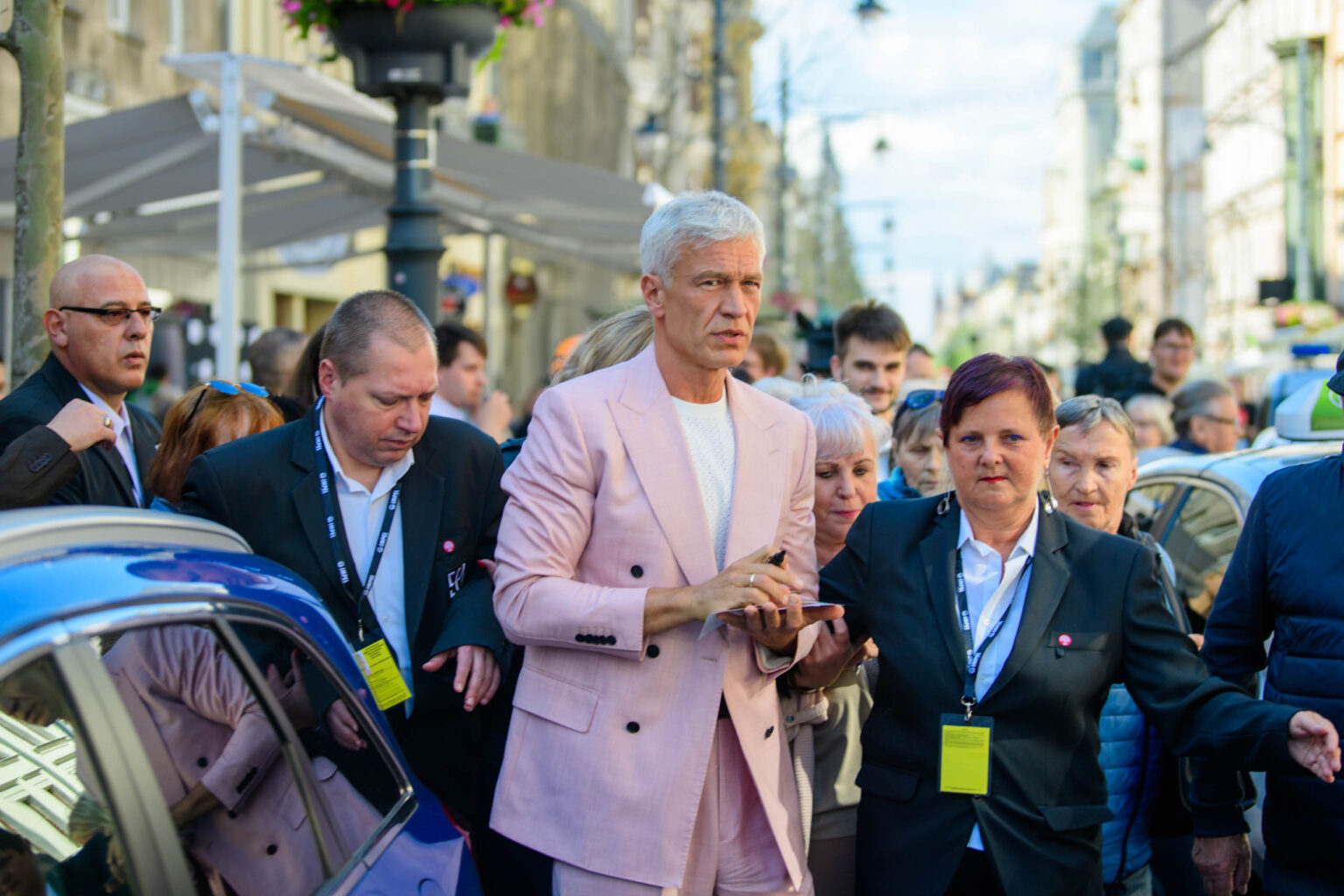 Odsloniecie gwiazdy Michala Zebrowskiego fot Sebastian Szwajkowski 16