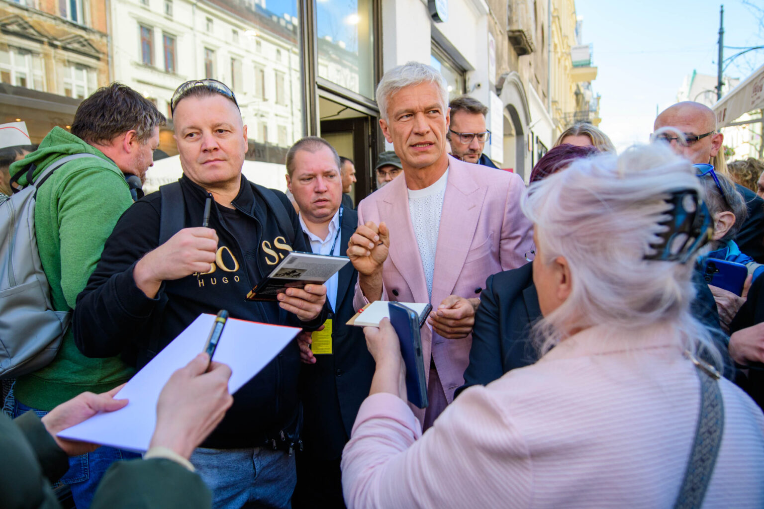Odsloniecie gwiazdy Michala Zebrowskiego fot Sebastian Szwajkowski 5