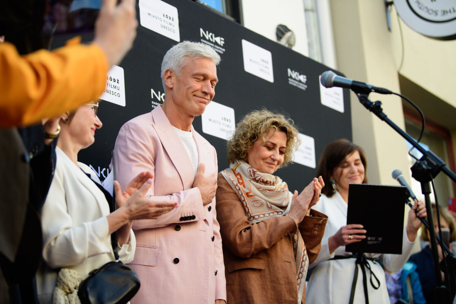 Odsloniecie gwiazdy Michala Zebrowskiego fot Sebastian Szwajkowski 8