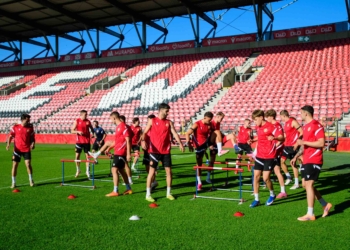 Piłkarze Widzewa wrócili do pracy. Zagrają z europejskim gigantem