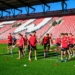 Piłkarze Widzewa wrócili do pracy. Zagrają z europejskim gigantem