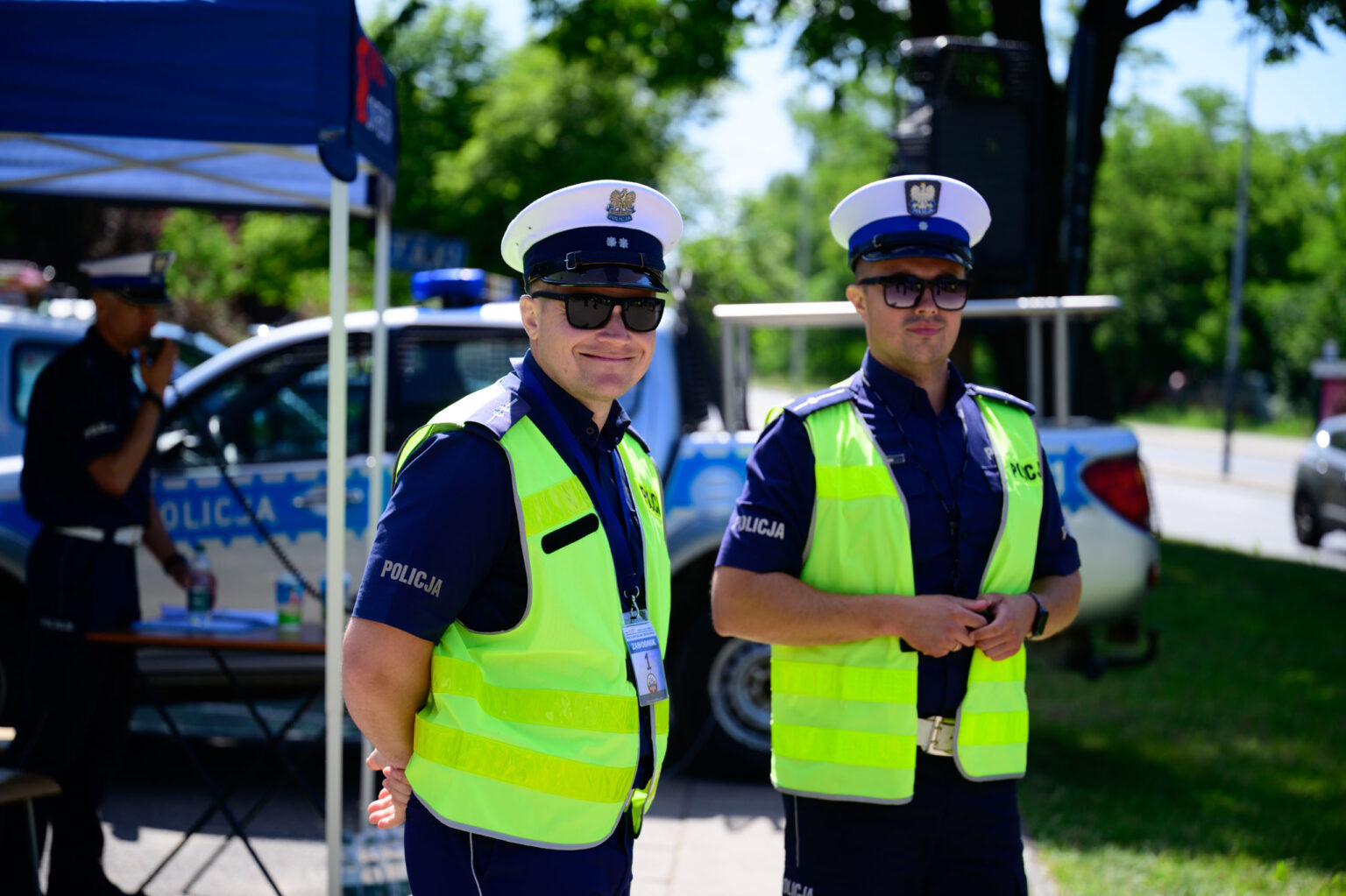 Policyjne zawody w kierowaniu ruchem fot Sebastian Szwajkowski 10