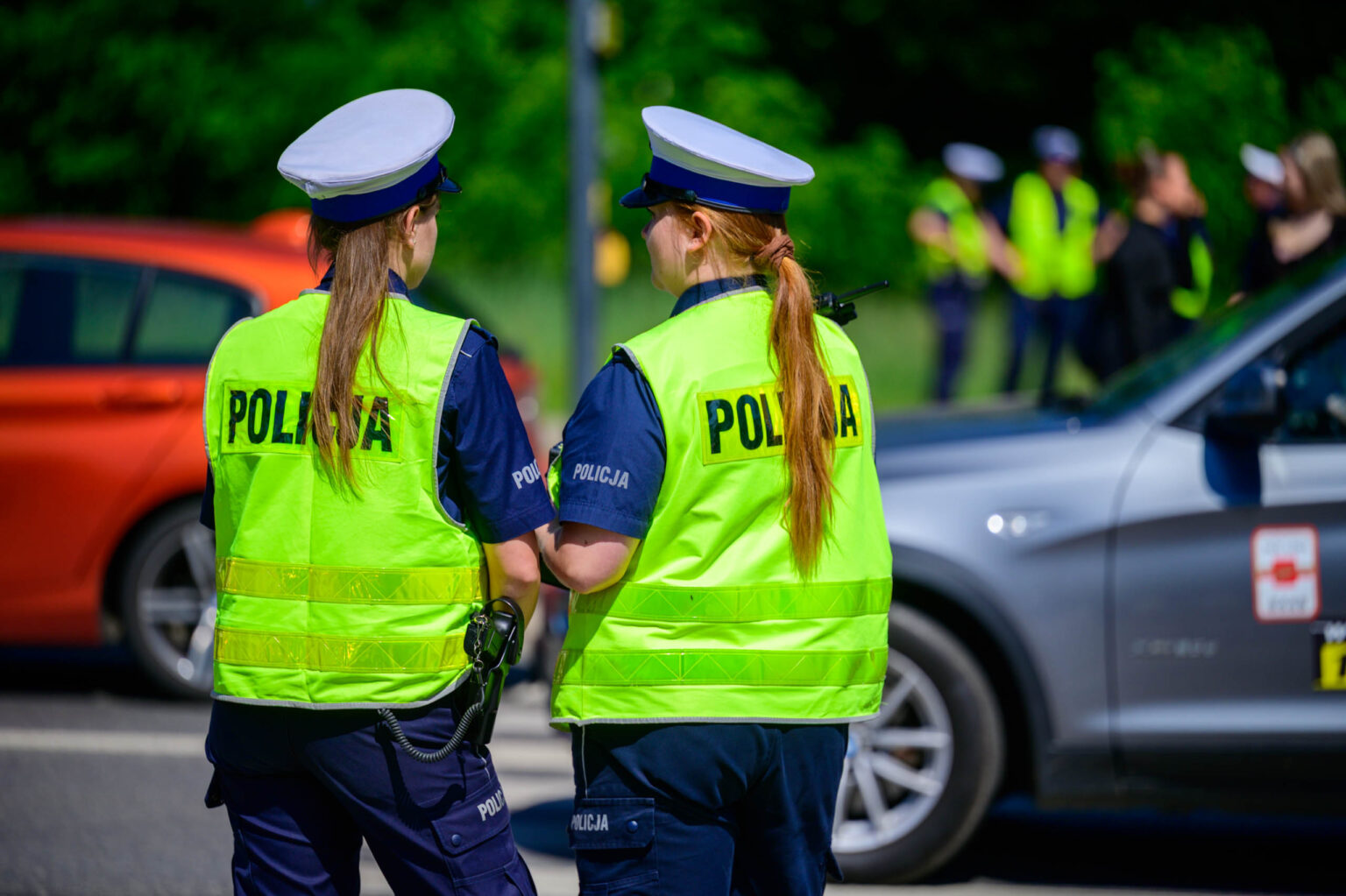 Policyjne zawody w kierowaniu ruchem fot Sebastian Szwajkowski 6