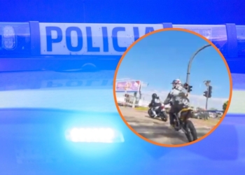 Sceny jak z GTA na ulicach Łodzi