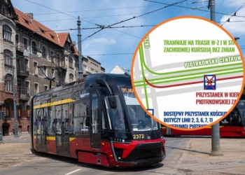 Kolejny remont torowiska w centrum Łodzi. Duże zmiany w MPK