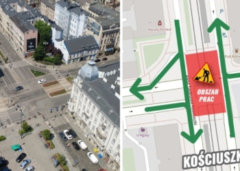 Ogromne zmiany na skrzyżowaniu Kościuszki i Struga