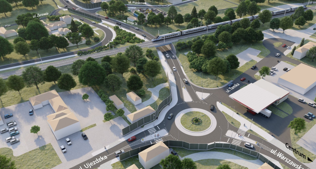 Milionowa inwestycja ruszyła. Tunel pod torami ma usprawnić ruch w Tomaszowie Mazowieckim