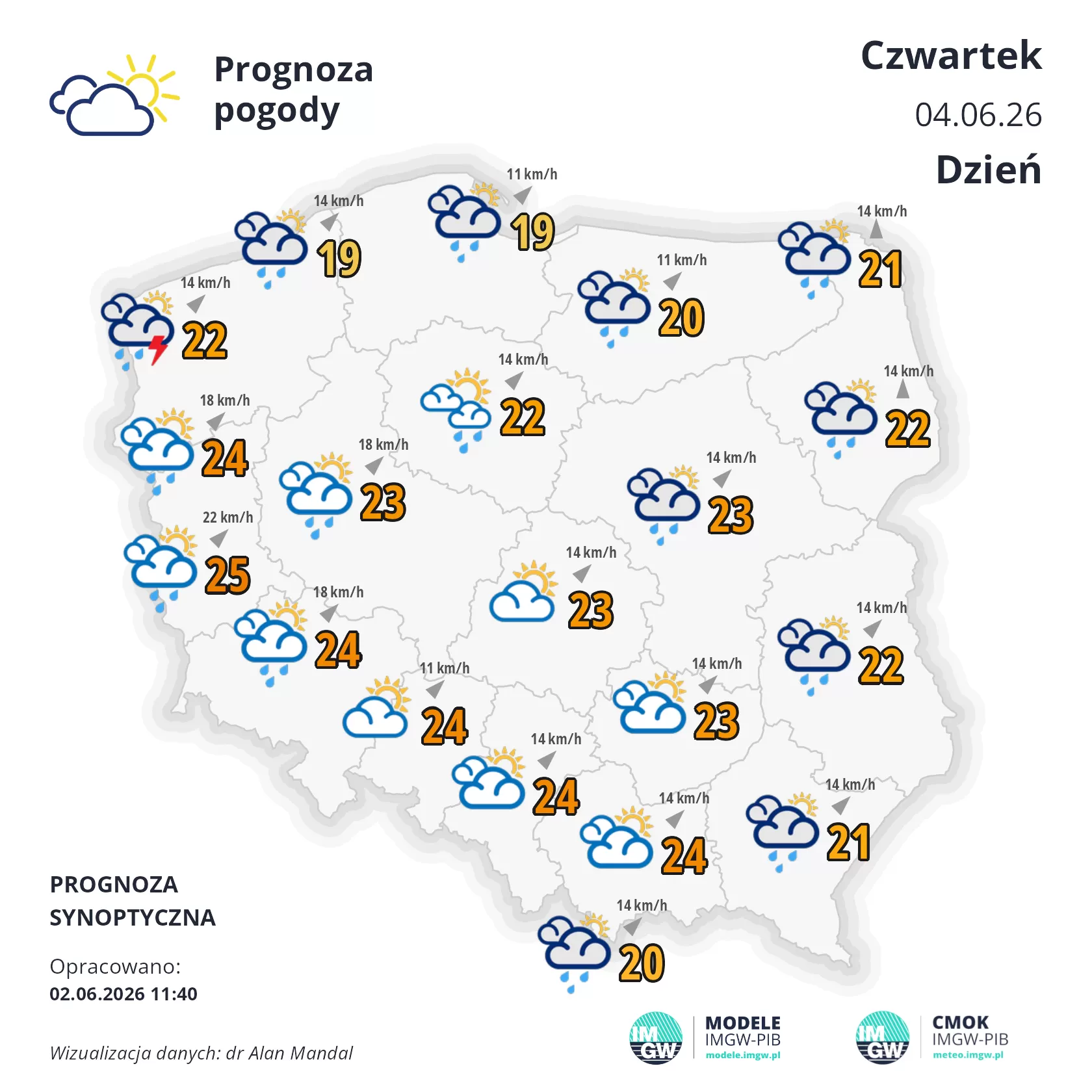 Boże Ciało w Łódzkiem. Pogoda będzie zmienna