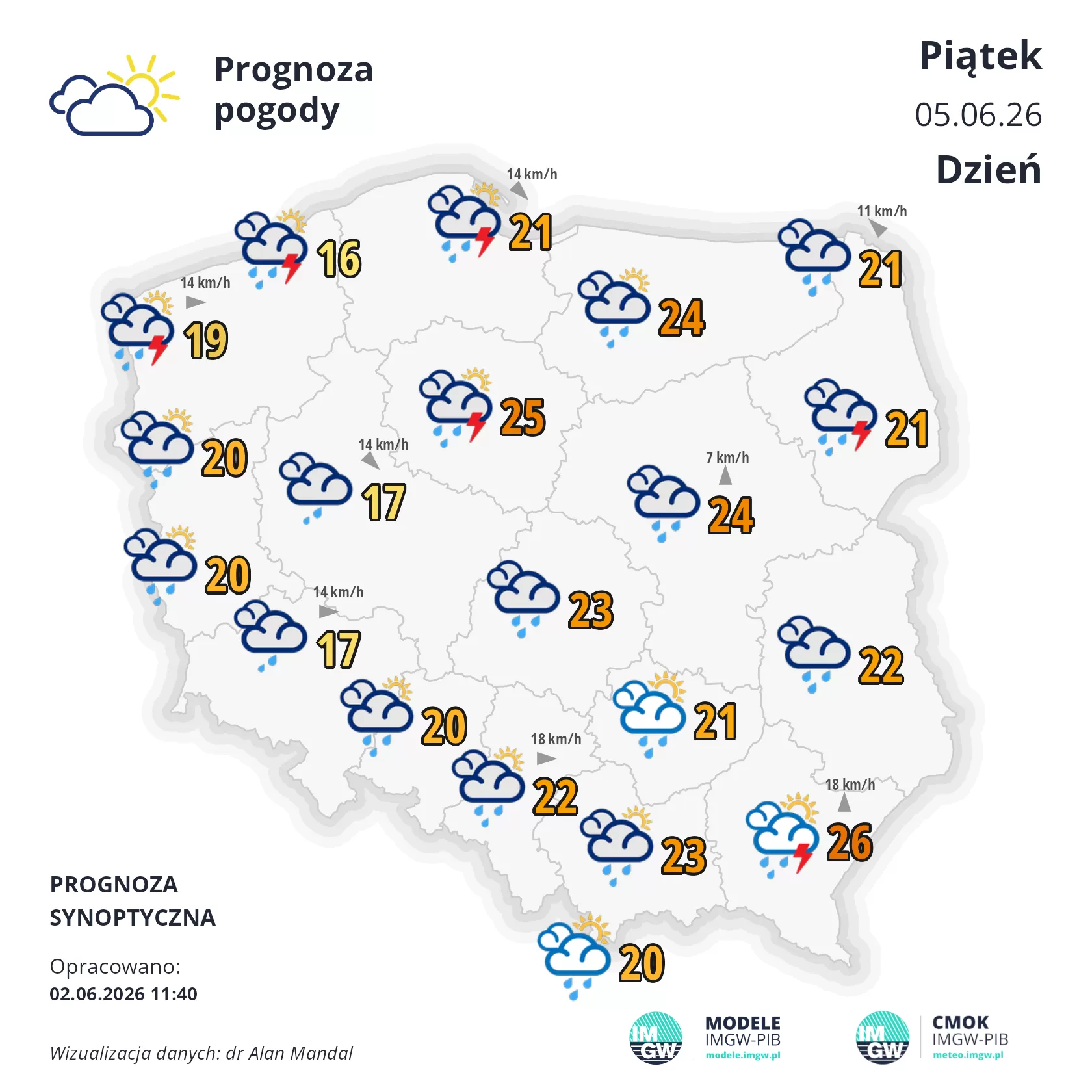 Boże Ciało w Łódzkiem. Pogoda będzie zmienna