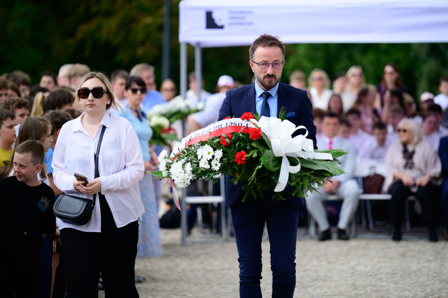 VI Zjazd Ocalalych z obozu przy ulicy Przemyslowej uroczystosci fot Sebastian Szwajkowski 12