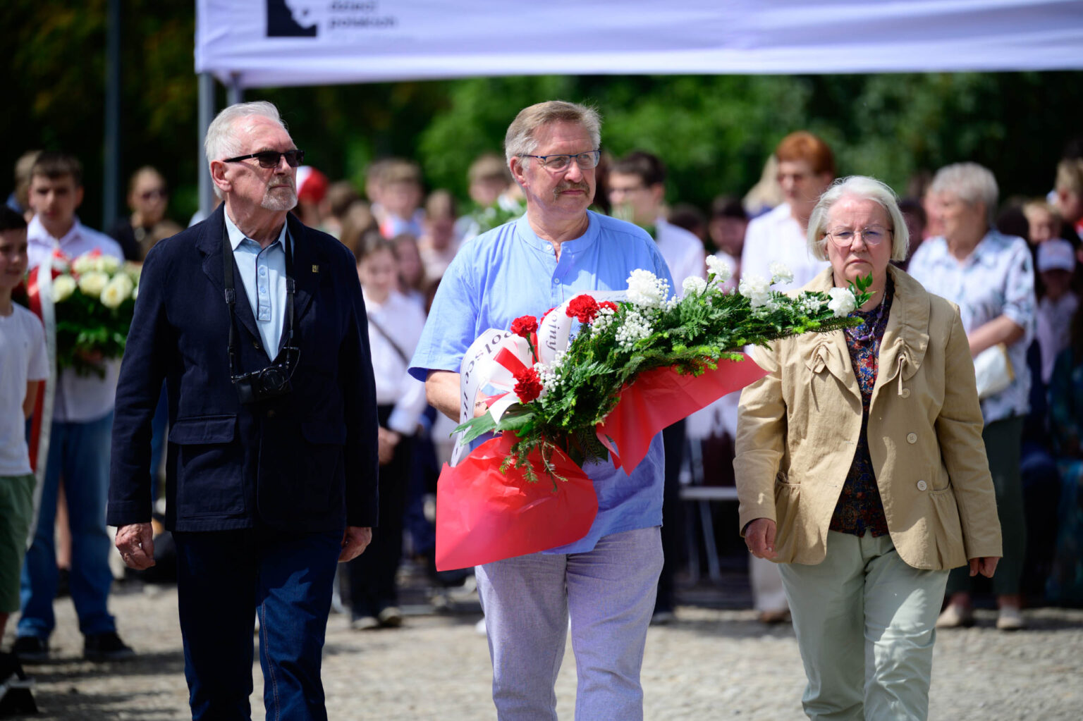 VI Zjazd Ocalalych z obozu przy ulicy Przemyslowej uroczystosci fot Sebastian Szwajkowski 16