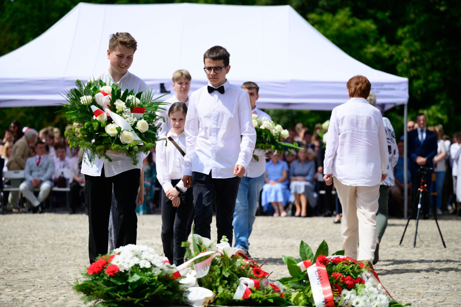 VI Zjazd Ocalalych z obozu przy ulicy Przemyslowej uroczystosci fot Sebastian Szwajkowski 18
