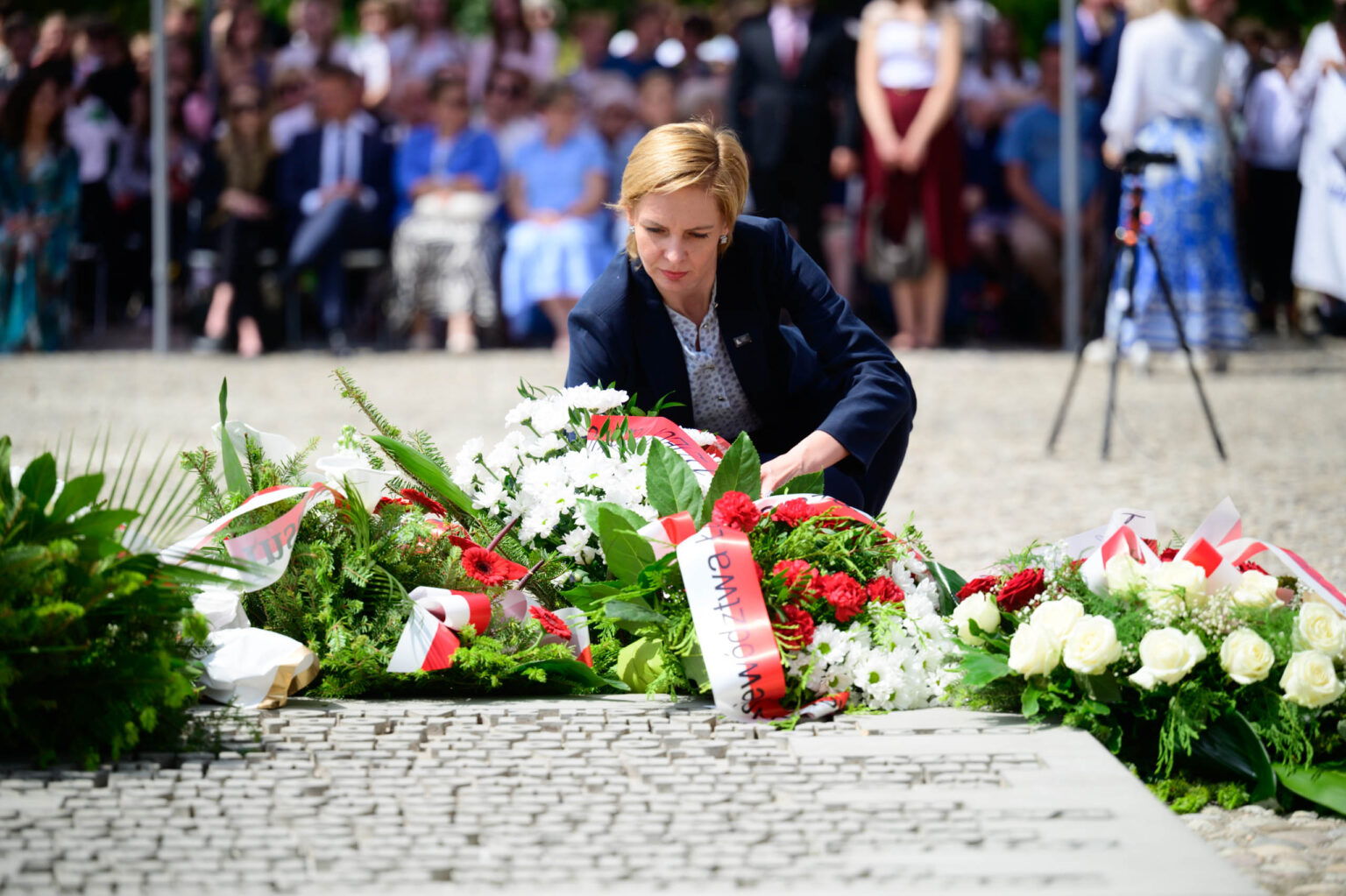 VI Zjazd Ocalalych z obozu przy ulicy Przemyslowej uroczystosci fot Sebastian Szwajkowski 19