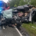 Zderzenie ciężarówki z busem. Wypadek śmiertelny w Mysłakowie 10 Zderzenie ciężarówki z busem. Wypadek śmiertelny w Mysłakowie
