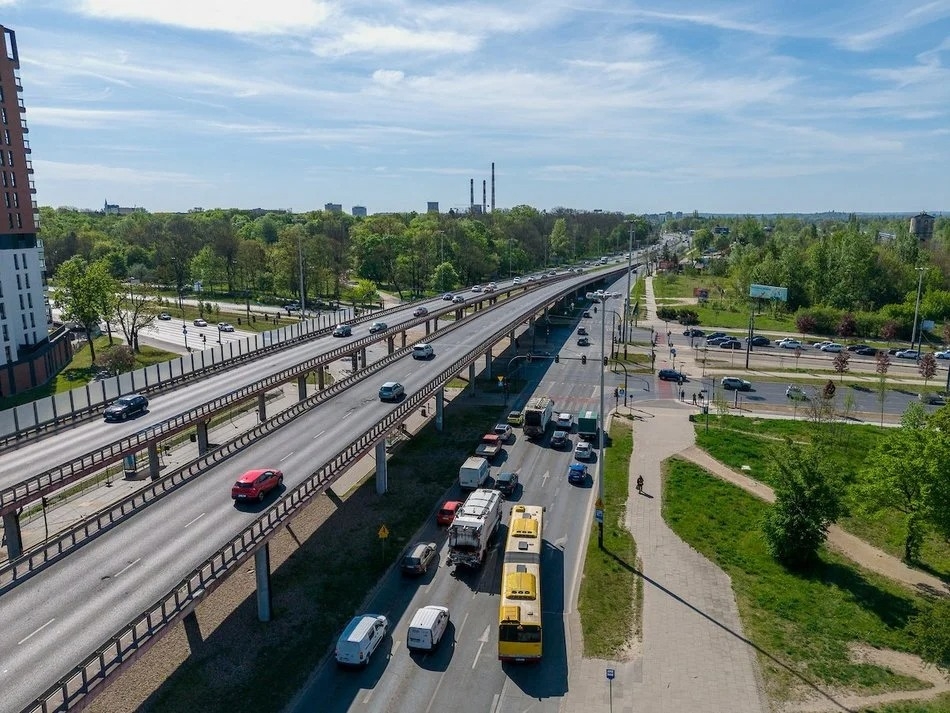 Remont estakady na Włókniarzy. Zmiana organizacji ruchu jeszcze w czerwcu 1 Remont estakady na Włókniarzy. Zmiana organizacji ruchu jeszcze w czerwcu