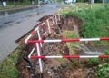 Ulewa i podtopienia w powiecie pajęczańskim. Strażacy interweniowali kilkadziesiąt razy [ZDJĘCIA]