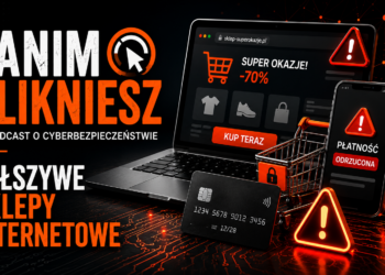 Fałszywe sklepy internetowe. Opowiadał o nich podkomisarz Seweryn Adamczyk