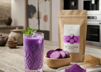 Ube latte – fioletowy trend, który musisz znać
