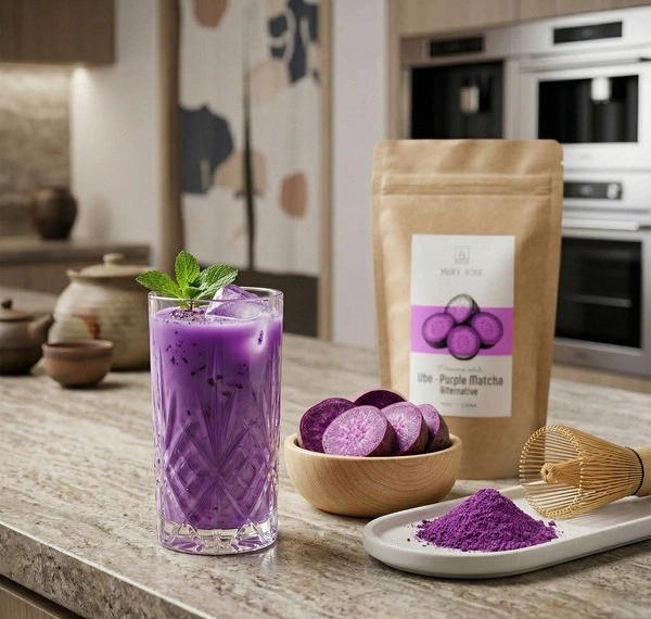 Ube latte – fioletowy trend, który musisz znać 1 Ube latte – fioletowy trend, który musisz znać