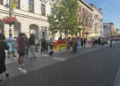 Pikieta w obronie łódzkiej zieleni. Mieszkańcy apelują o ochronę Botanicznego i Lasu Łagiewnickiego [ZDJĘCIA]