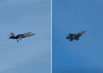 Głośny przelot F-35 nad Łodzią. Mieszkańcy słyszeli potężny huk