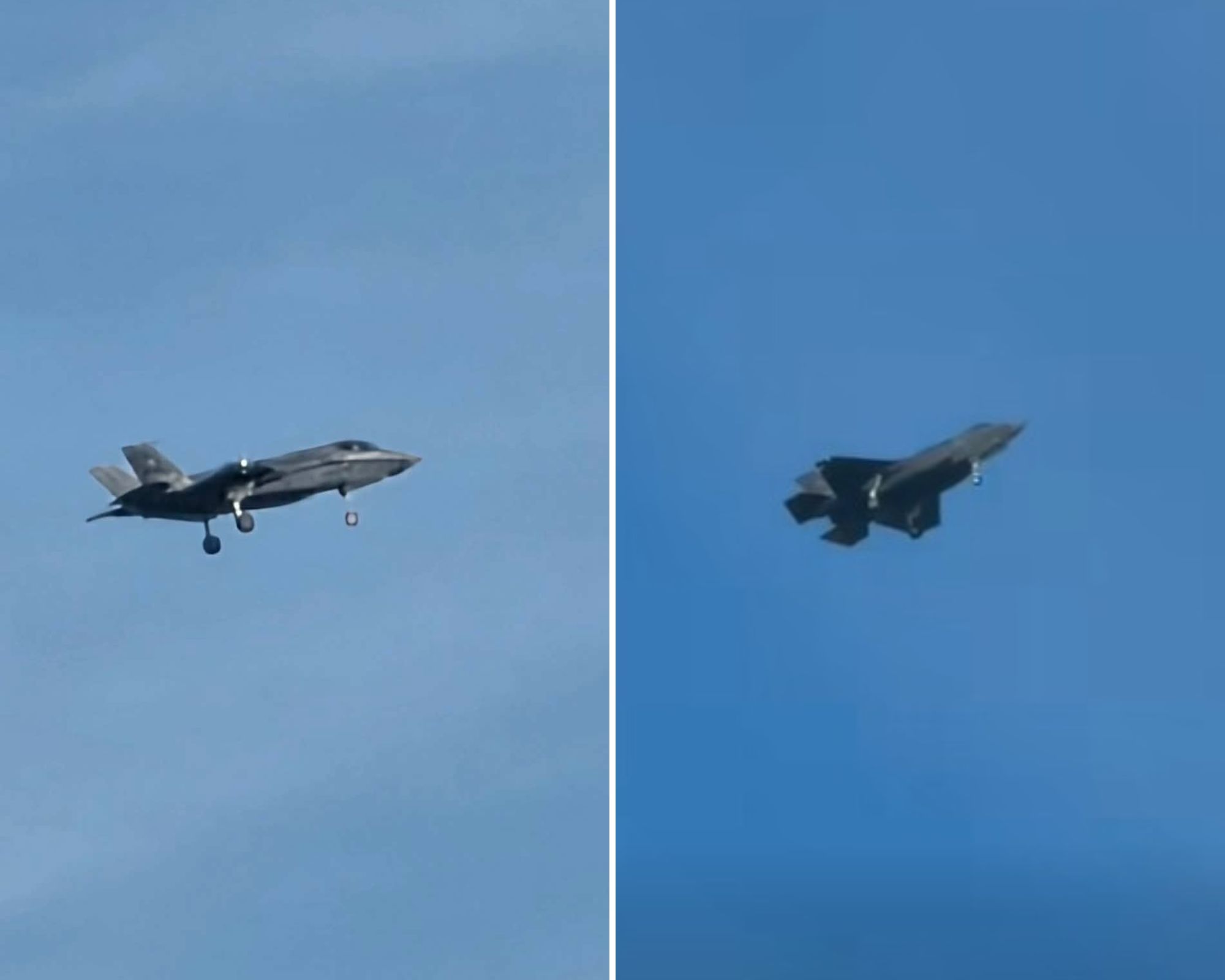 Głośny przelot F-35 nad Łodzią. Mieszkańcy słyszeli potężny huk